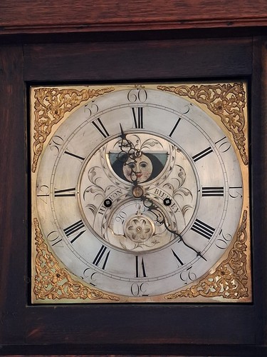 Grandfather clock antique john - grandfather,