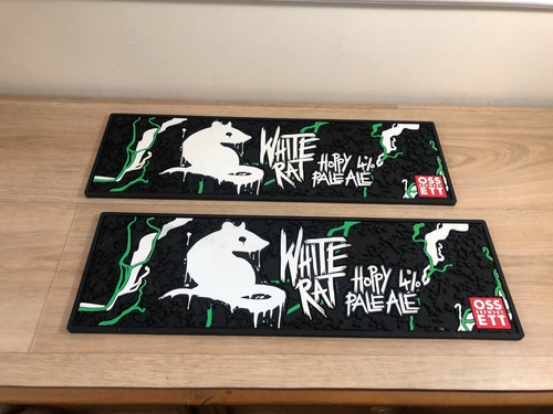 White rat rubber bar top - 2,