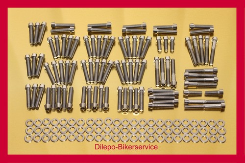 Stainless steel screw kit - steel,