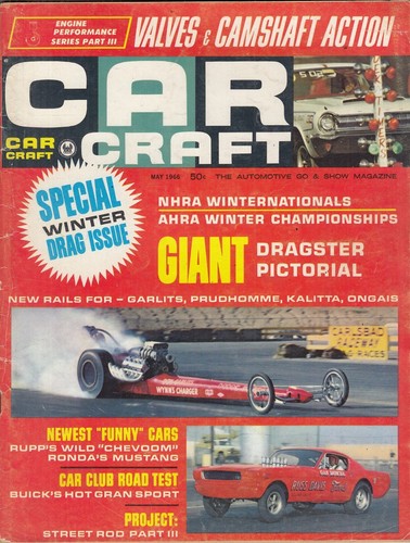 Car craft magazine may 1966 - car,