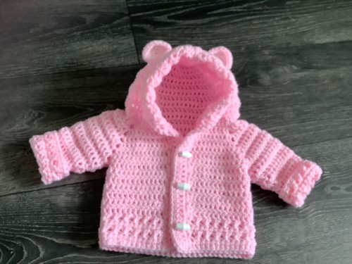 Gift baby hand - , crochet