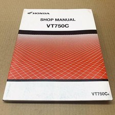 HONDA VT750 C VT 750 C4 2003 Genuine OE Workshop Service Manual 62MEG00