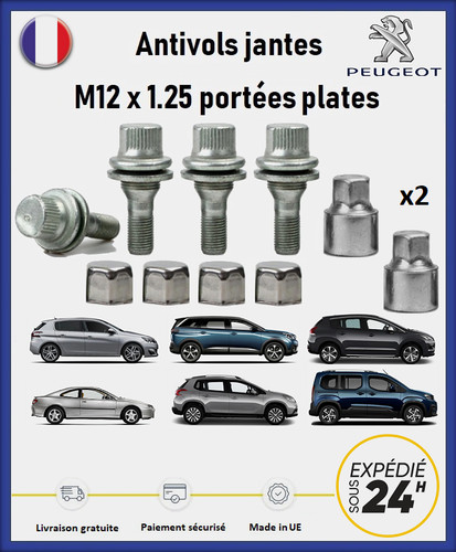 Farad wheel lock nuts - 4x,