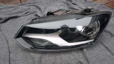 VW POLO 6R 2009-2014 FRONT LEFT N/S PASSENGER  HEADLIGHT Lamp Head Light