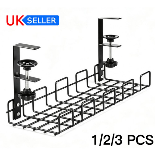 Under table cable management - under-table,