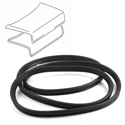 Rear trunk lid - seal, rubber
