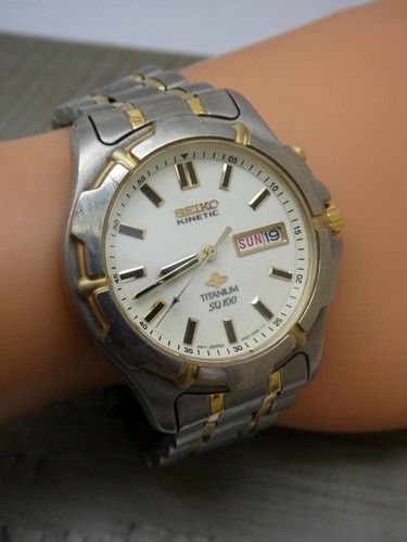 Vintage 1996 seiko kinetic - 1996,