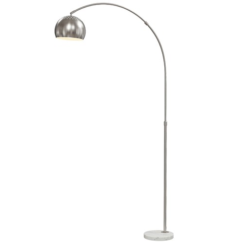 Homcom arc floor lamp - floor, for