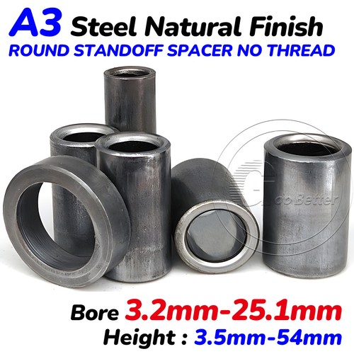 Steel spacer natural finish - a3,