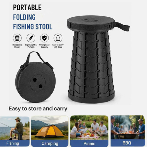 Collapsible folding stool - folding,