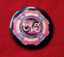 ELO JEFF LYNNE 1970'S LARGE ORIGINAL VINTAGE PIN BADGE