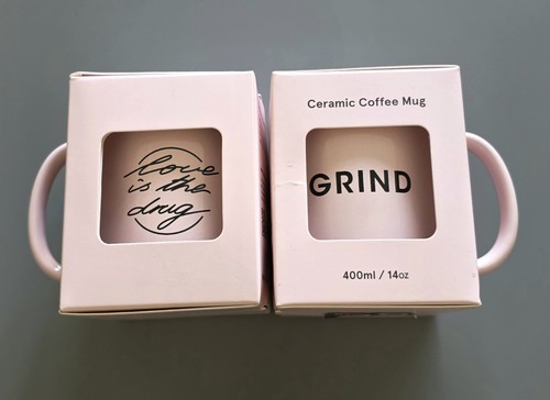 Grind ceramic coffee cup - ceramic,