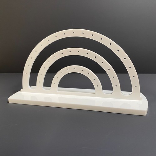 Rainbow earring display stand - earring,