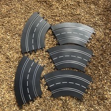 5 X Carrera Evolution Standard Curved Track 1:32 P/N 124458 GWO, 20cm wide