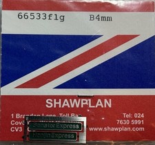 00 Gauge 66533 Nameplates for