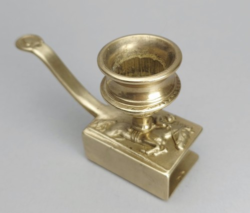 Vintage brass chamberstick - vintage,