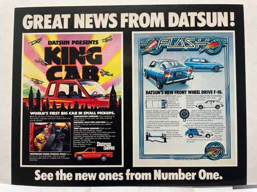 1976 datsun king cab 10 - cab, f-10