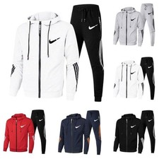 New Mens Gym Sweat Suit