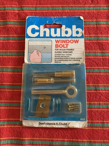 Chubb 8013 window bolts - chubb,