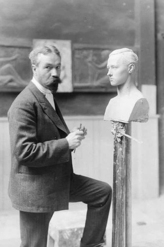 Sculptor karl bitter studio - sculptor,