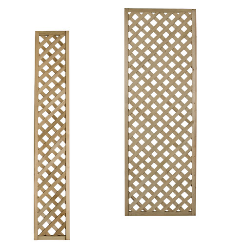 Wooden garden trellis diamond - garden,
