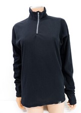 Paramo Womens Half Zip Fleece Size S Small Black Sweater VGC