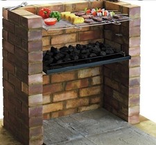 Home Built In Charcoal BBQ