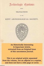 THE MEDIEVAL PAINTED GLASS OF MERSHAM. AN ORIGINAL ARTICLE FROM THE ARCHAEOLOGIA