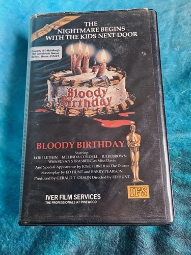 Bloody birthday pre cert - bloody, birthday.