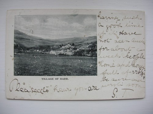 Barr postcard ayrshire - ayrshire., (near