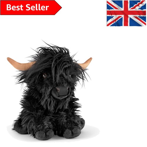 Mooing highland cow plush - mooing, toy