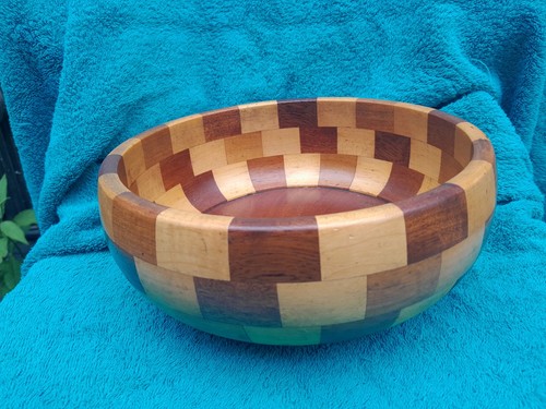 Wooden mosaic fruit - wooden, 'mosaic'