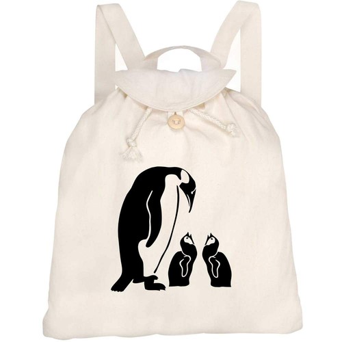Penguin family canvas - 'penguin,