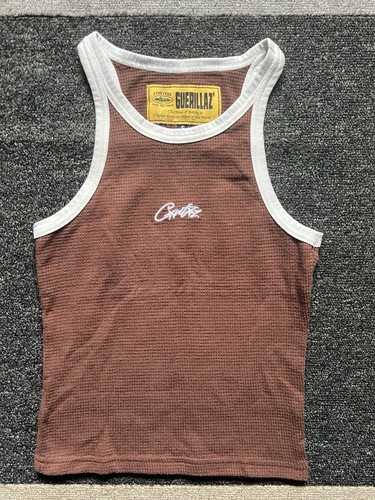 Brown corteiz women vest - brown,