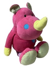 Pink Rhino Soft Plush Stuffed
