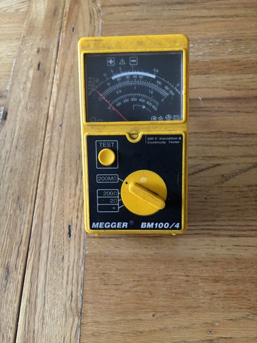 Megger bm101 500v insulation - megger, bm101/4