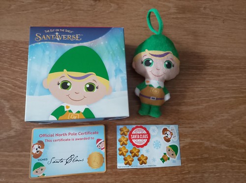 Green elf the shelf plush - elf,