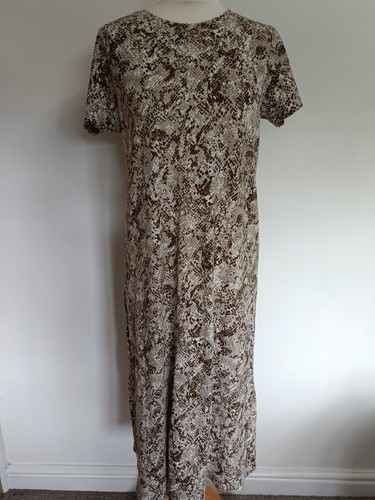 Dress size 14 - dress, brown