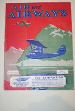 VERY RARE JUNE 1932 AIR AND