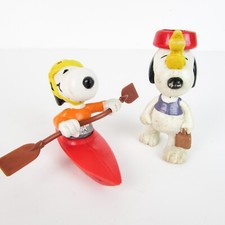 Vintage Snoopy Figures 65/66 Kayak United Feature