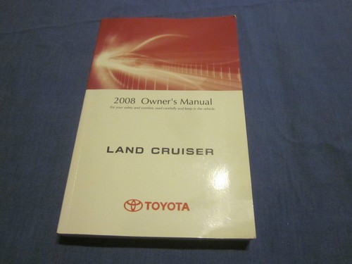2008 toyota land cruiser - toyota,