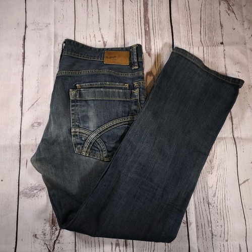 Gas hacker dark wash blue - gas,