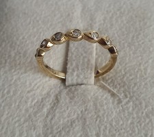 NEW 9ct Yellow Gold 0.18ct TDW Diamond Eternity Ring  Australian Dia