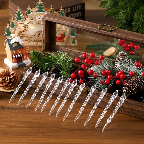 12christmas tree clear - tree, glass