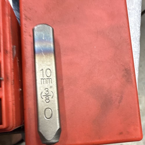 10mm steel letter number - steel,