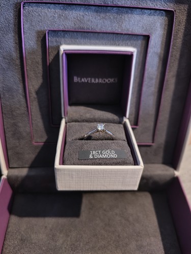 Beaverbrooks 18ct white - beaverbrooks, and
