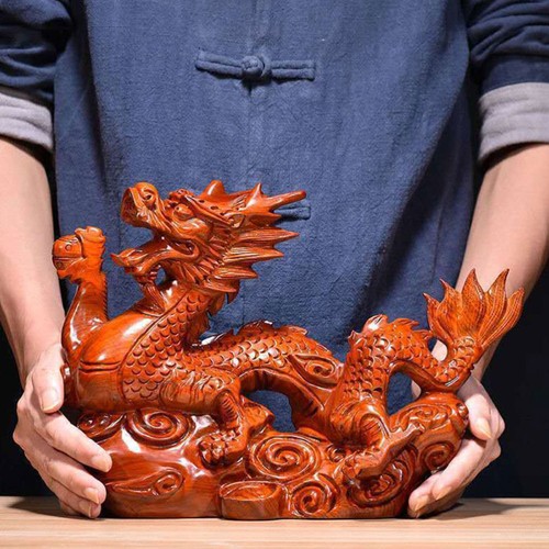 New 2024 zodiac dragon wooden - zodiac,