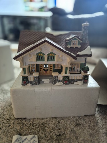 The original snow village - village,