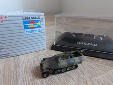 Trumpeter Miniature Tank Collection Sd.Kfz.251/22 Model, 1:144 Scale Military