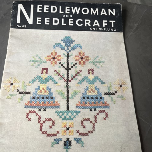 Needlewoman and needle - and, craft